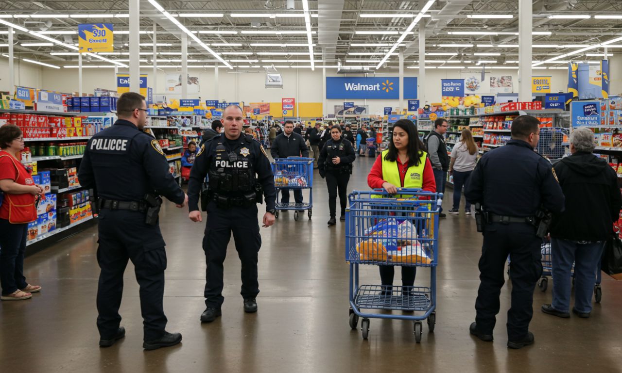 Kentucky Walmart Police Presence