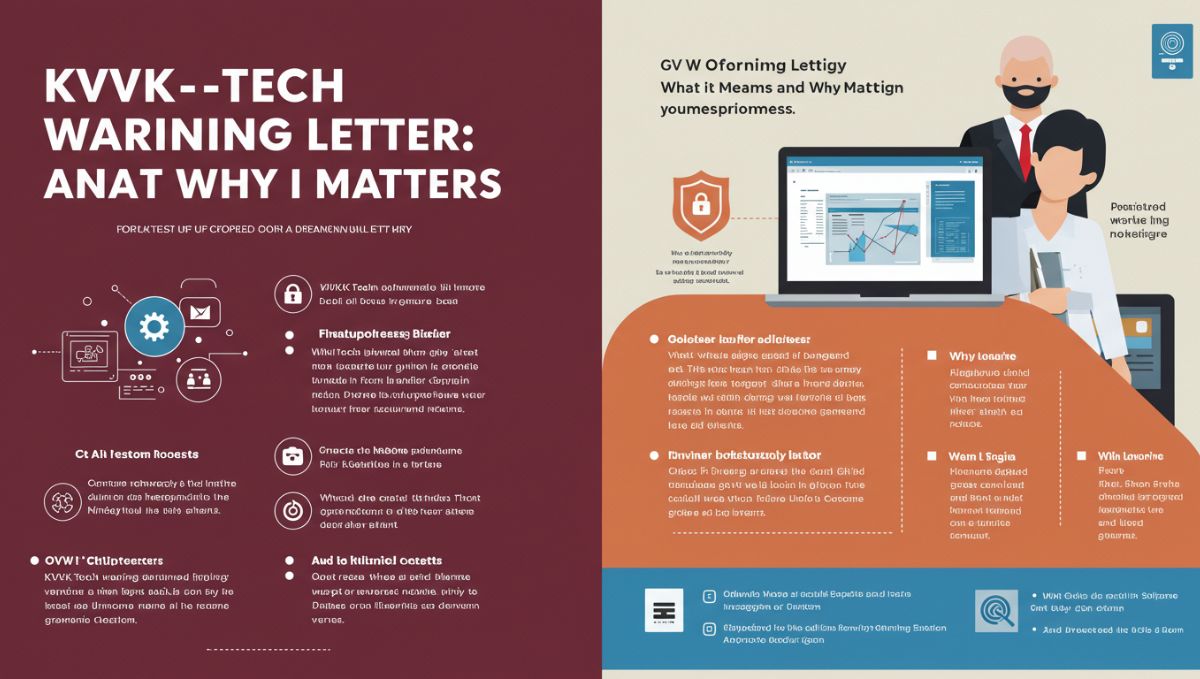 The KVK-Tech warning letter