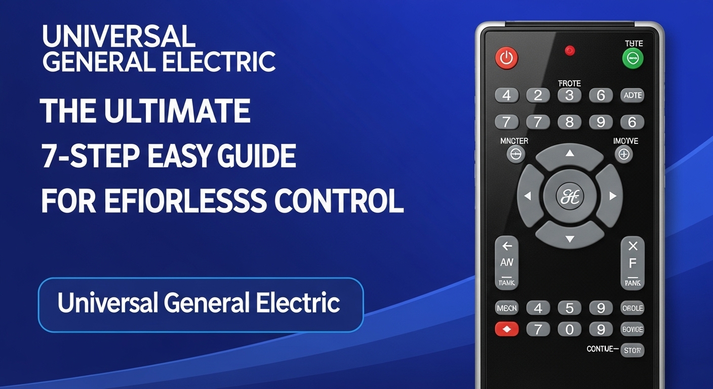Universal General Electric Remote