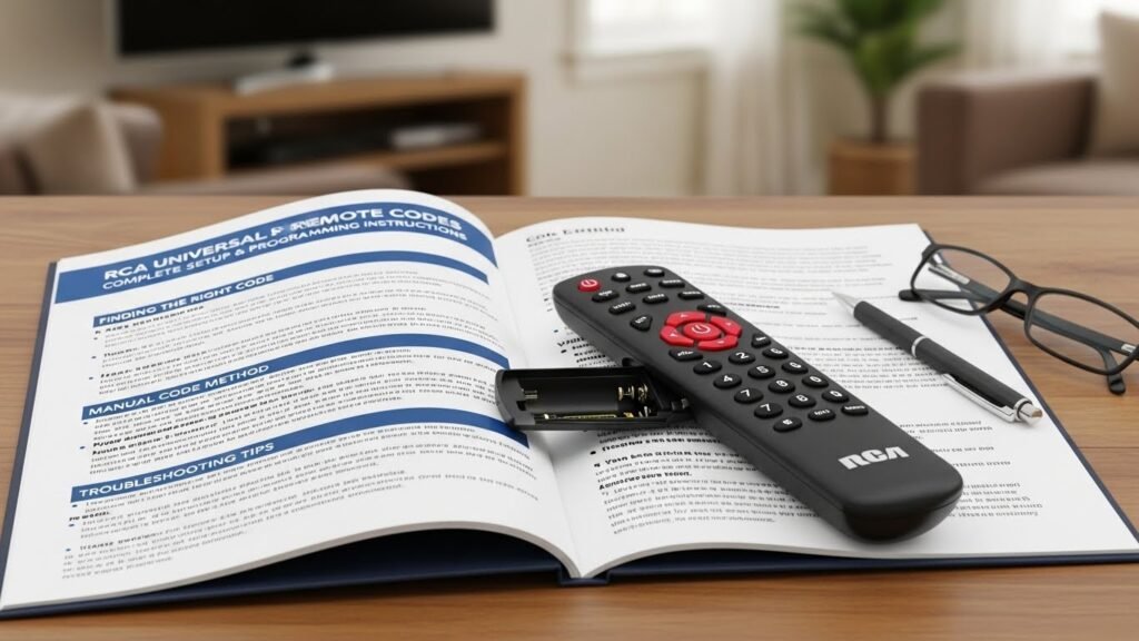 Rca Remote Programming Guides: RCA Universal Remote Codes – Complete Setup & Programming ...