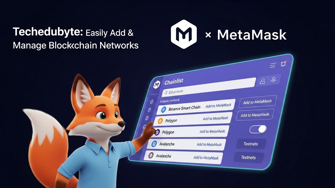 Chainlist MetaMask Techedubyte