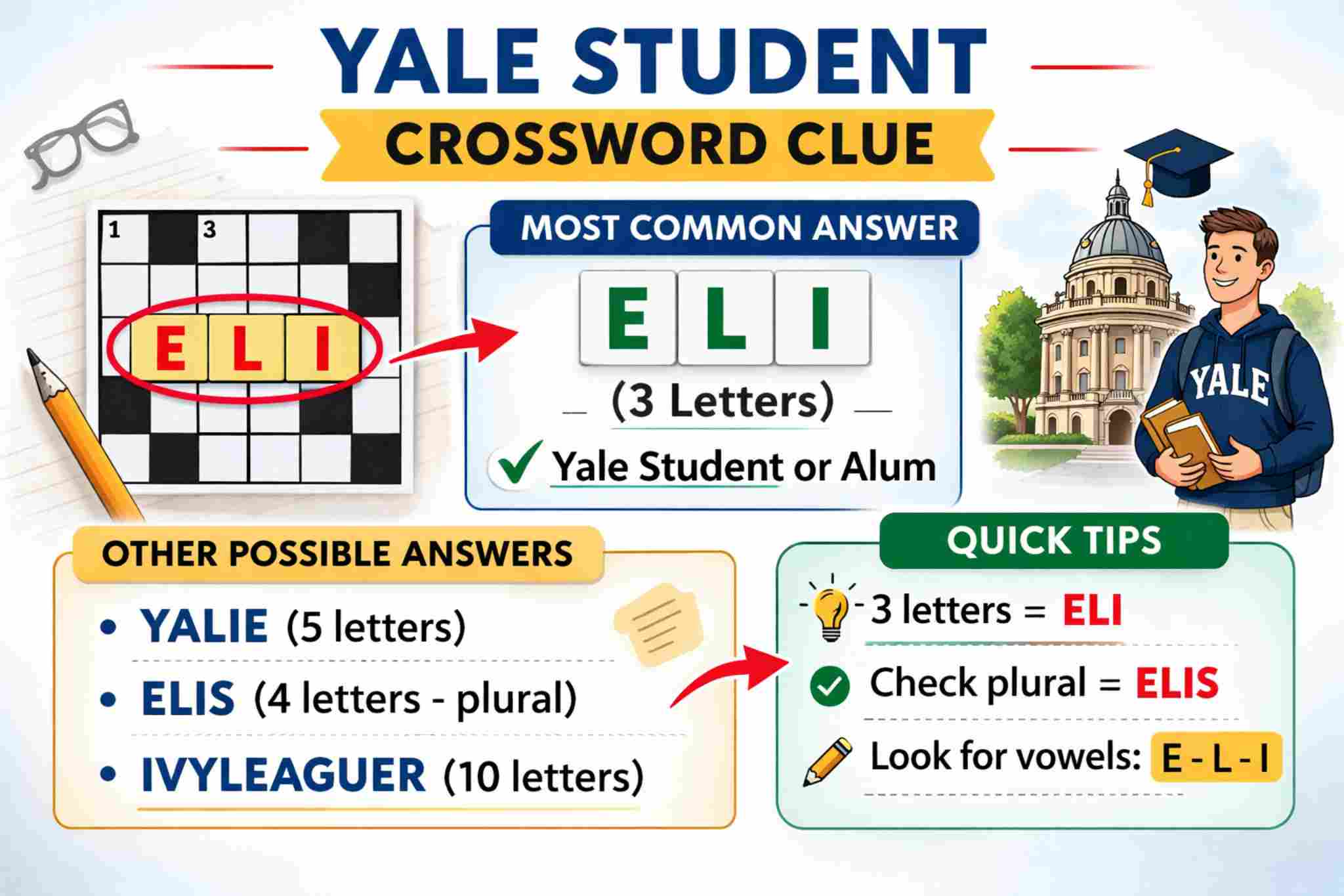 Yale Student Crossword Clue