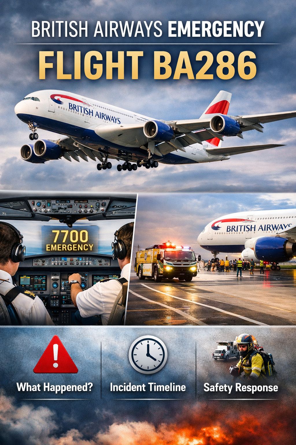 British Airways Emergency Flight BA286